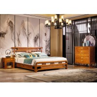 詩意東方新中式紅木：金玉滿堂大床