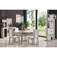 采木園致青春現(xiàn)代輕奢實木系列9862#跳臺（A色 棕+灰）