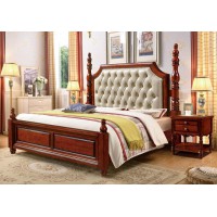 浩楠宜家簡(jiǎn)美系列家具：床926#（軟包、硬靠）