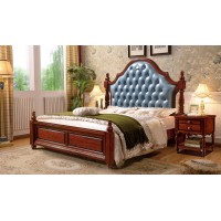 浩楠宜家簡(jiǎn)美系列家具：床925#（軟包、硬靠）