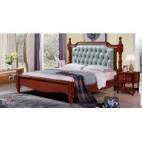 浩楠宜家簡(jiǎn)美系列家具：床919#（軟包、硬靠）