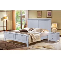 浩楠宜家簡美系列家具：床915#（硬靠）寶馬灰