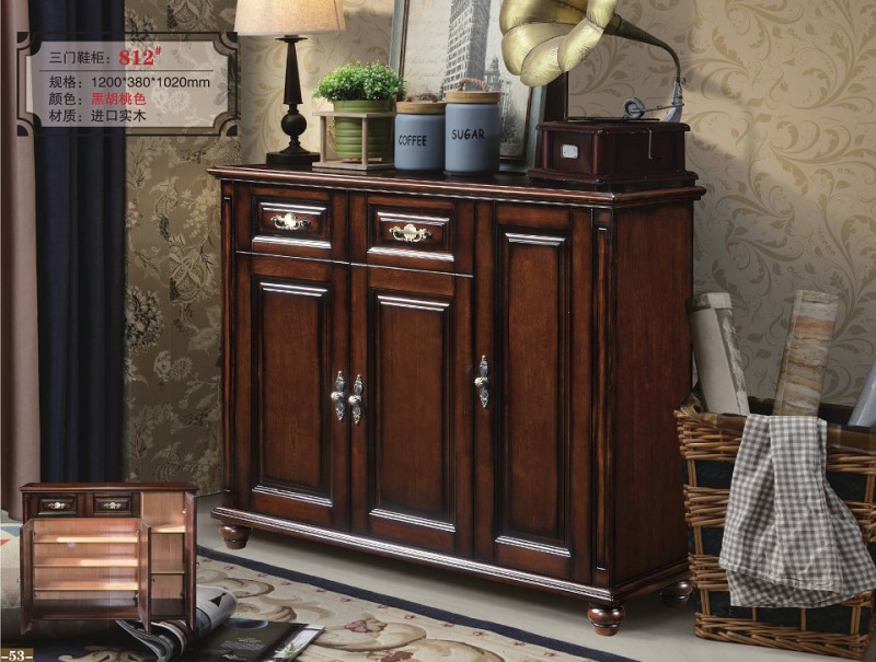 三門(mén)鞋柜812#