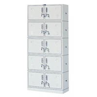 萬昌家具：分體五節十門十鎖柜608#