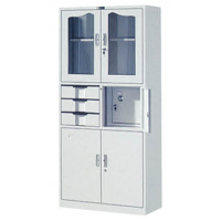 萬昌家具：偏三斗器械柜保險604#