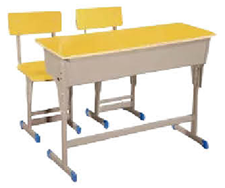 雙人位學生課桌W-45#