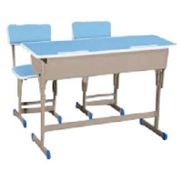 萬昌家具：雙人位學生課桌W-41#