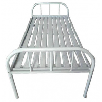 萬昌家具：38圓管大彎單層鐵床W-31#