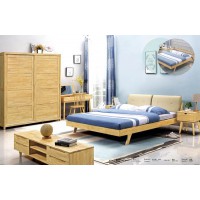 匠者實木床801#（原木色）