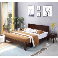 匠者實木床110#（胡桃色）