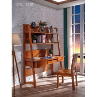 虔南世家雅致胡桃系列家具：518#書臺、318#書臺椅