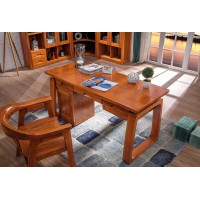 虔南世家雅致胡桃系列家具：315#書臺、316#新款書臺椅