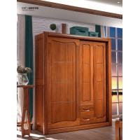 虔南世家雅致胡桃系列家具：516#一趟兩開衣柜