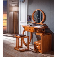 虔南世家雅致胡桃系列家具：605#伸縮妝臺