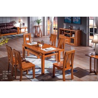 虔南世家雅致胡桃系列家具：325-1#餐臺