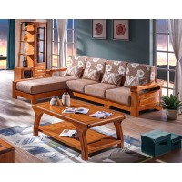 虔南世家雅致胡桃系列家具：911#轉角沙發