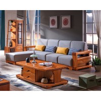 虔南世家雅致胡桃系列家具：919#轉角沙發