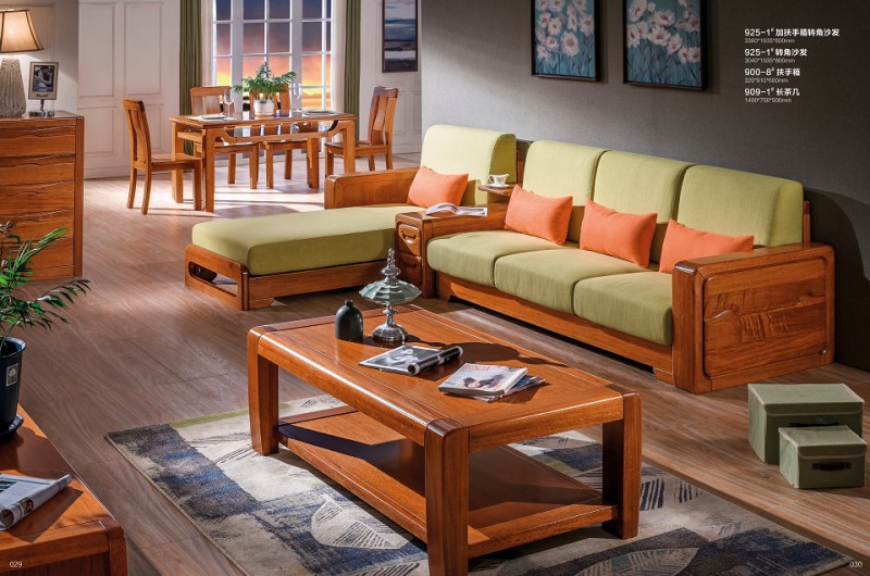 925-1#加扶手箱轉角沙發(fā)