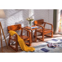 虔南世家雅致胡桃系列家具：2020#休閑椅