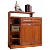 虔南世家雅致胡桃系列家具：2015#鞋柜