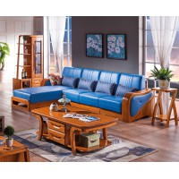 虔南世家雅致胡桃系列家具：915-1#轉角沙發