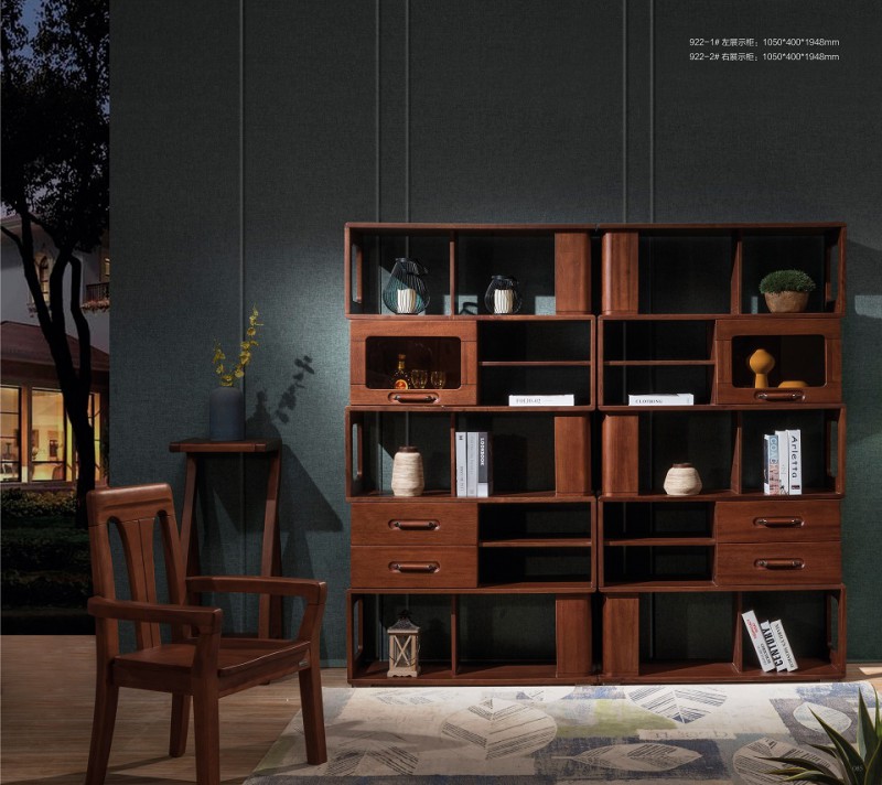 922-1#左展示柜、922-2#右展示柜