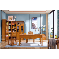 金塔之光書臺、兩門三門轉角組合書柜