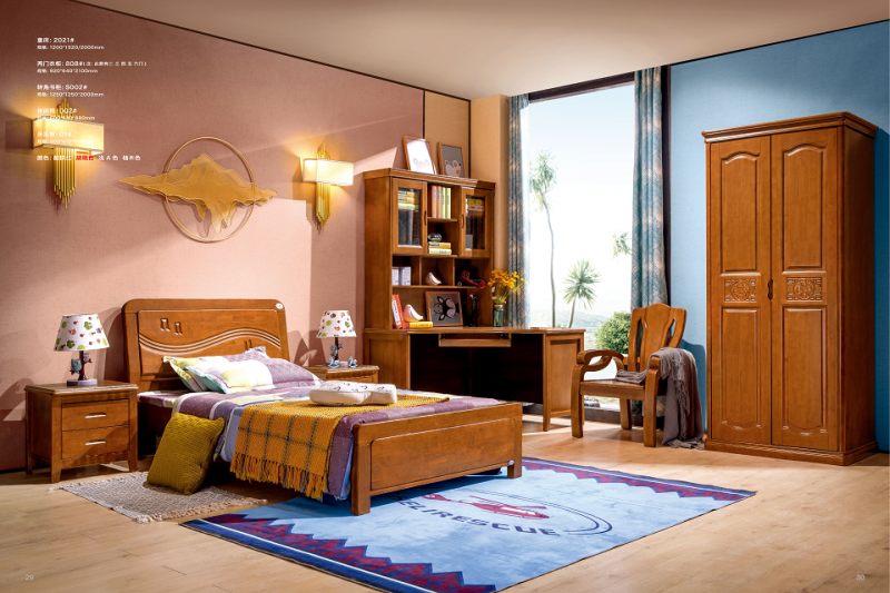 金塔之光橡木套房家具產品