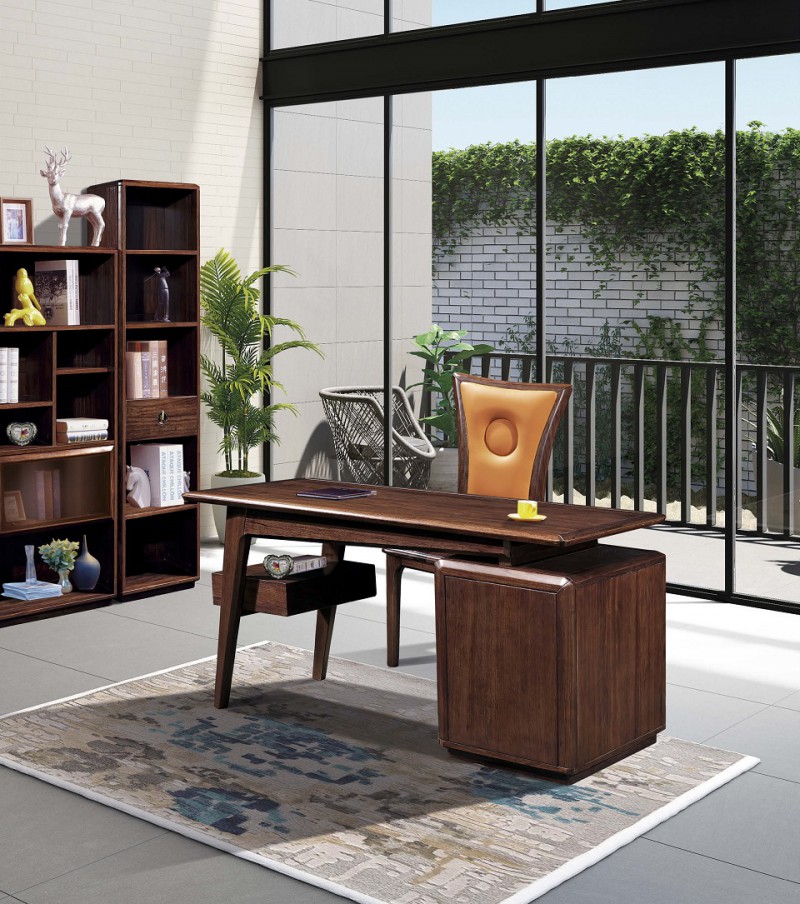 烏金木書桌196#、書椅179#