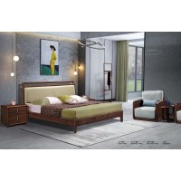 華軒家私烏金木大床155#