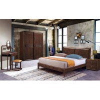 華軒家私烏金木大床151#