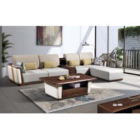 華軒家私烏金木轉角沙發115#