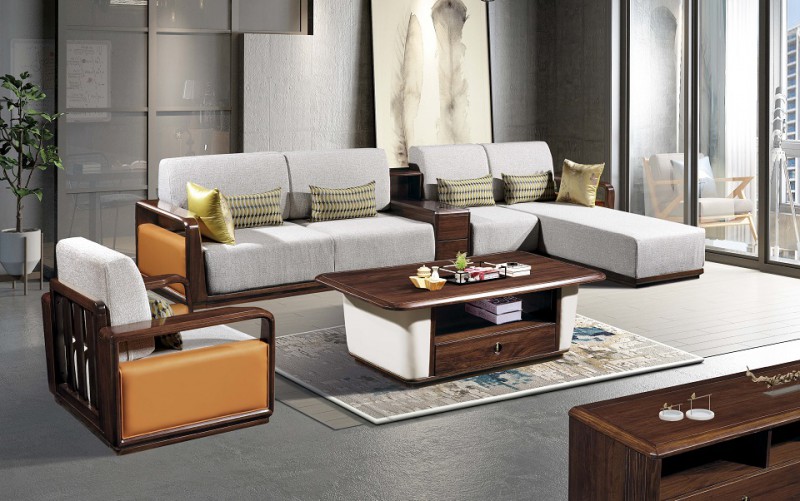 烏金木轉角沙發112#