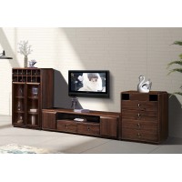 華軒家私烏金木電視柜低副柜126#、電視柜122#、電視斗柜165#