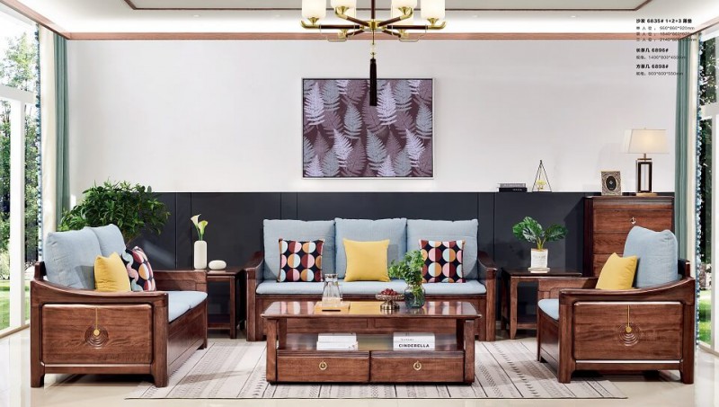 沙發(fā)6835# 1+2+3 薄墊