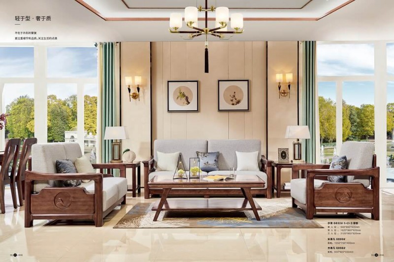 沙發(fā)6832# 1+2+3 厚墊