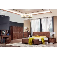 木郎輕奢家具：大床9313#