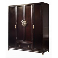 百福源康新中式802五門衣柜