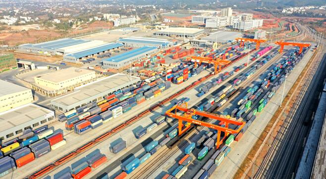 贛州國際陸港俯瞰