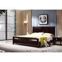 世華新中式家具：大床1913#