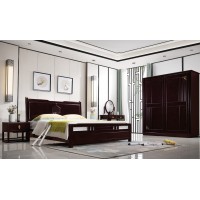 世華新中式家具：大床1901#