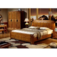 世華中式家具：大床1608#