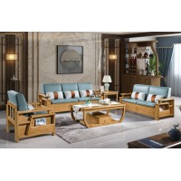 長城橡木客廳系列家具：沙發101#（1+2+3）