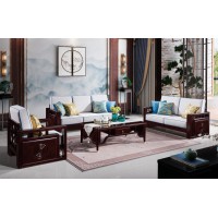 長城橡木客廳系列家具：沙發1902#（1+2+3）