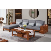 長城橡木客廳系列家具：沙發(fā)013#（轉(zhuǎn)角）