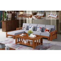 長城橡木客廳系列家具：沙發(fā)020#（轉(zhuǎn)角）