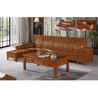 長城橡木客廳系列家具：沙發066#（冬夏兩用）