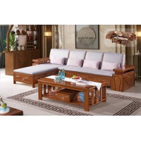 長城橡木客廳系列家具：沙發(fā)030#（冬夏兩用）