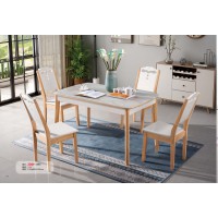 長城家具：餐臺236#（玻璃）、餐椅529#