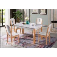 長城家具：餐臺H-291#（大理石）、餐椅591#